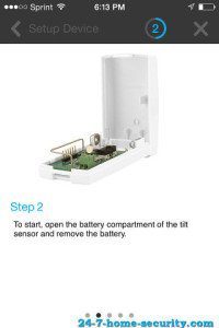 Adding a Ecolink Tilt Sensor