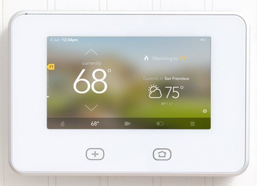 Vivint home security system panel