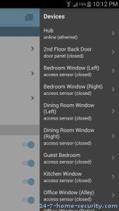 Scout Device Status Android