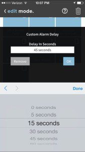 Scout Edit Alarm Delay