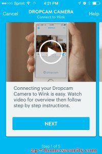 Wink Dropcam Integration