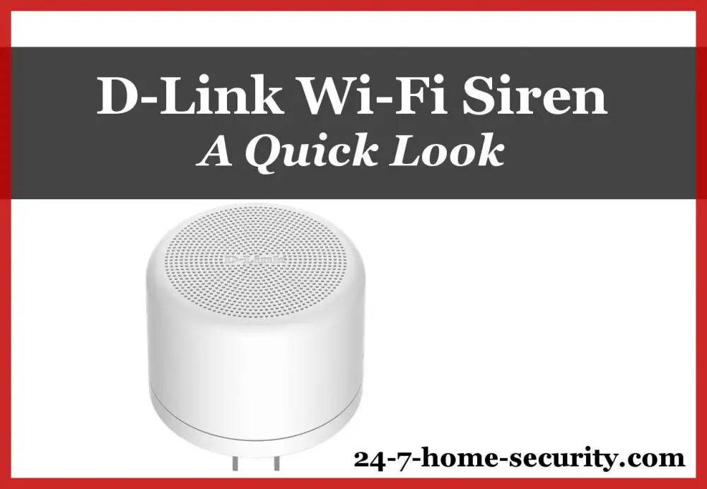 D-Link Home Automation WiFi Siren Feature