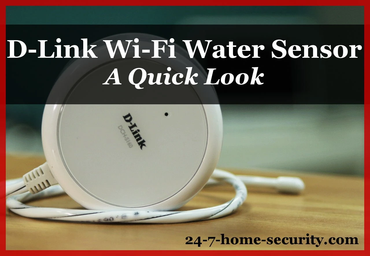 D-Link Home Automation WiFi Water Sensor Feature