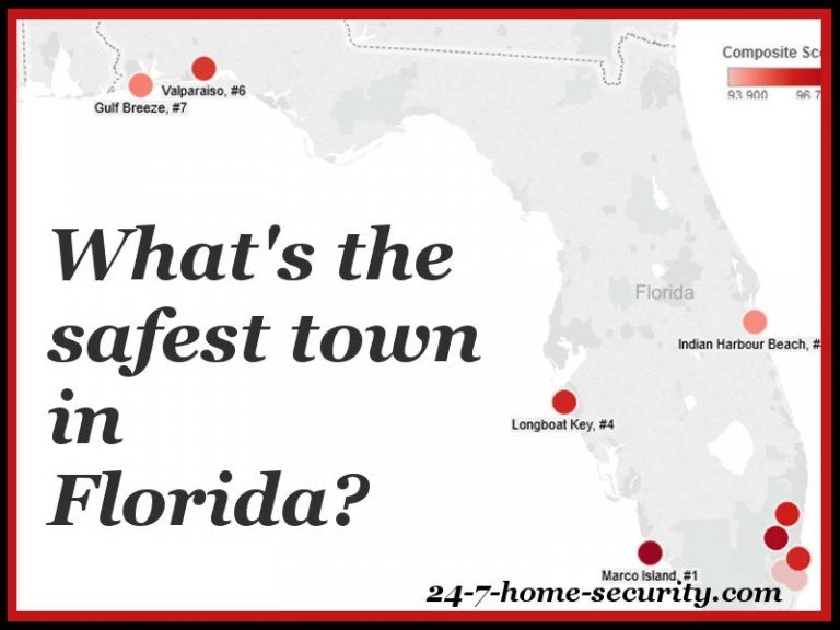 10 Safest Places in Florida 24/7 Home Security