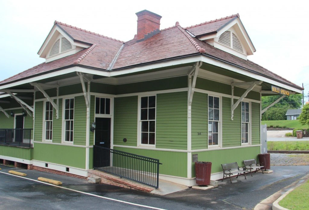 Holly Springs Georgia train depot
