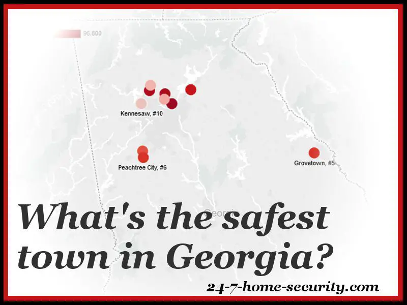 Safest Cities in Georgia feature