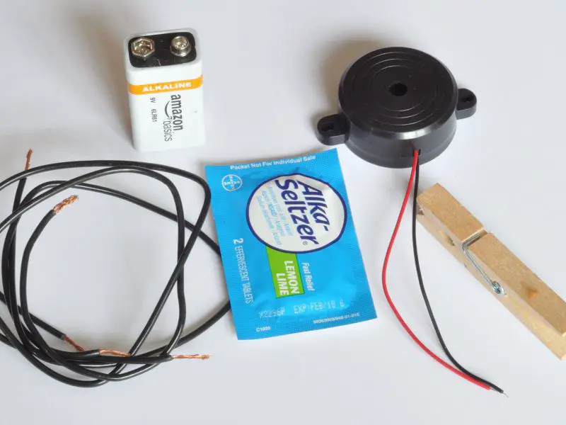 DIY water sensor components