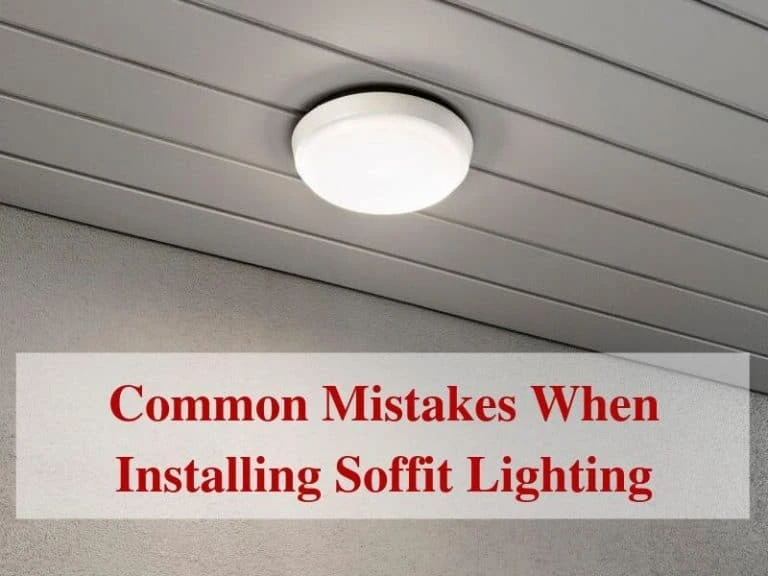 4 Common Mistakes When Installing Soffit Lighting 24/7 Home Security