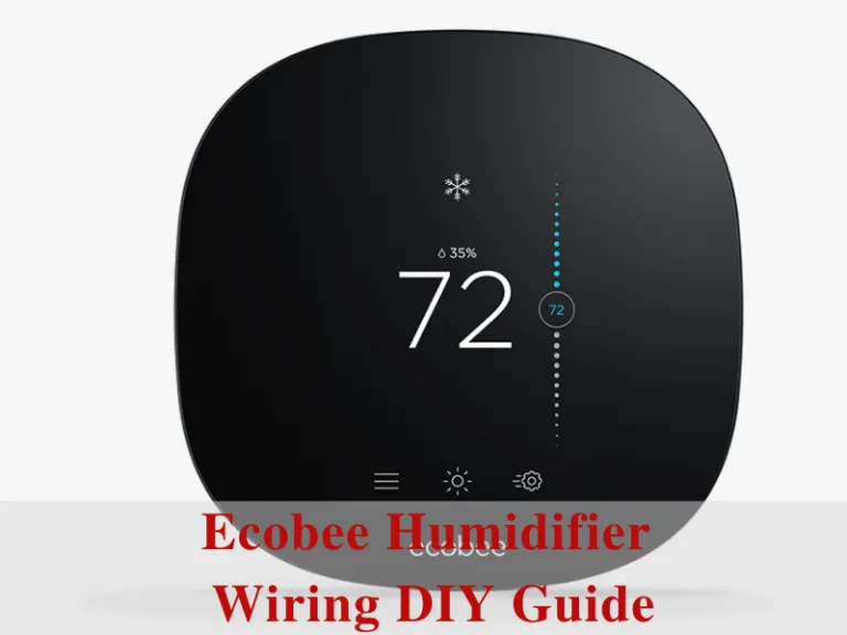 Ecobee Humidifier Wiring DIY Guide